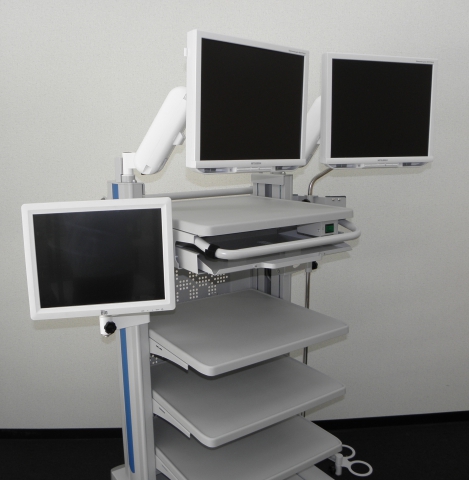 Monitor carts / Stands / Wagons (for medical use)　Accessories- Monitor Bracket 