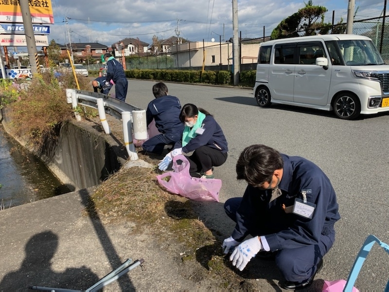 学研生駒工業会の清掃活動に参加しました